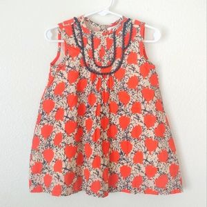 Yo Baby Girls Back Button Dress. NEW. 18/24 months.